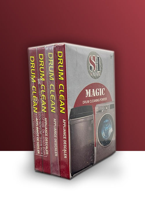 Magic Drum Cleaning Powder (PACK OF 4)