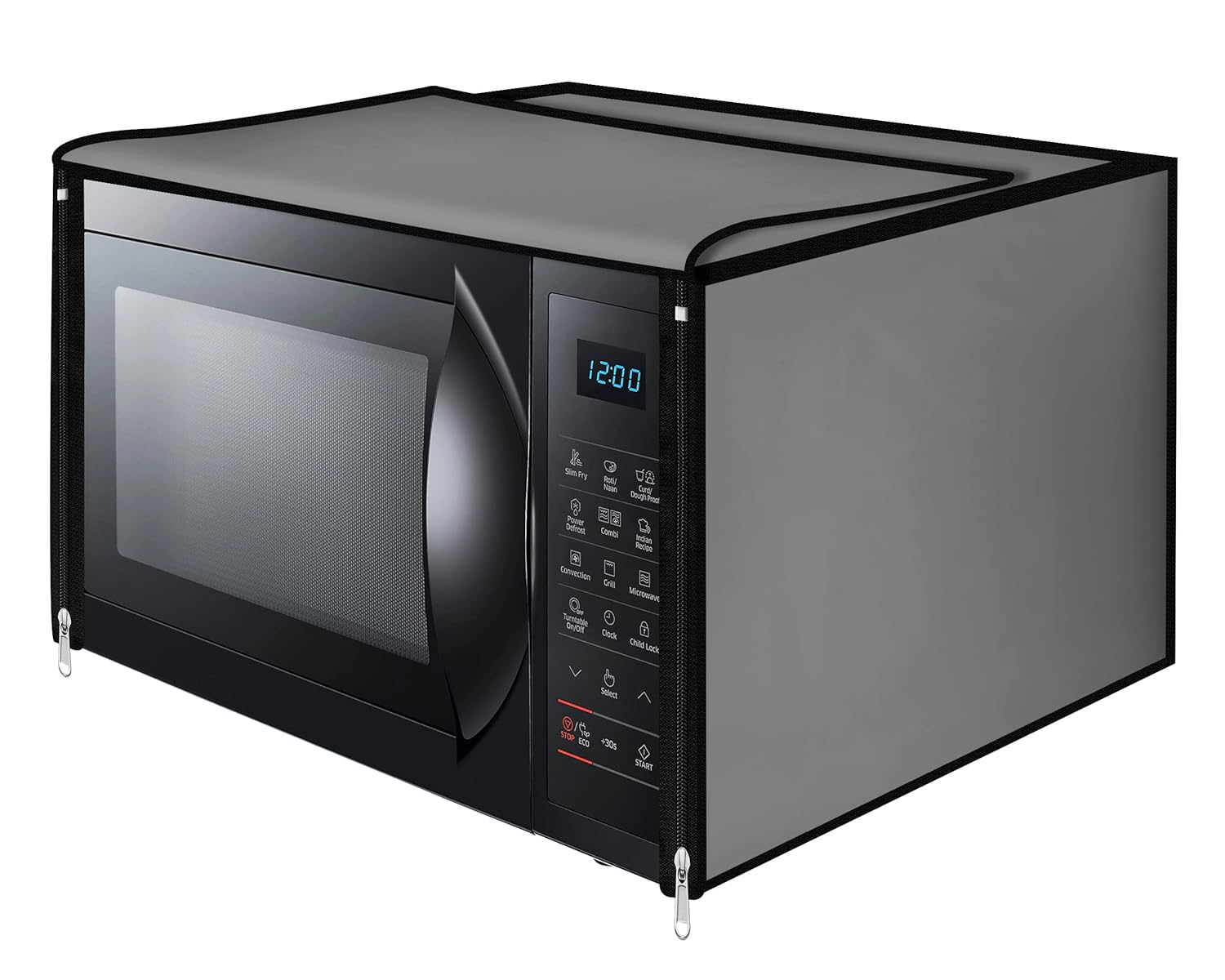 Microwave Oven Gray Cover