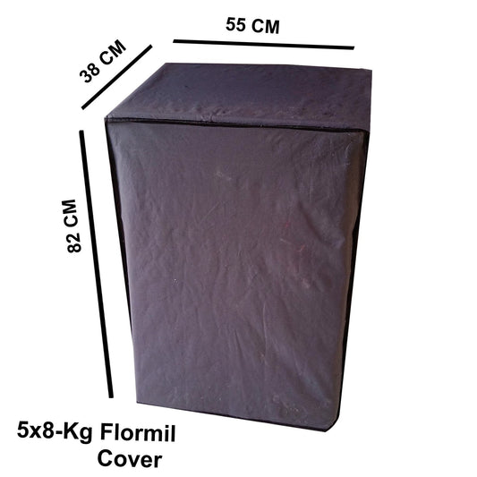 Protective Flour Mill Cover – Fits 5x8 Kg Models – 82x55x38 CM – Gray Color